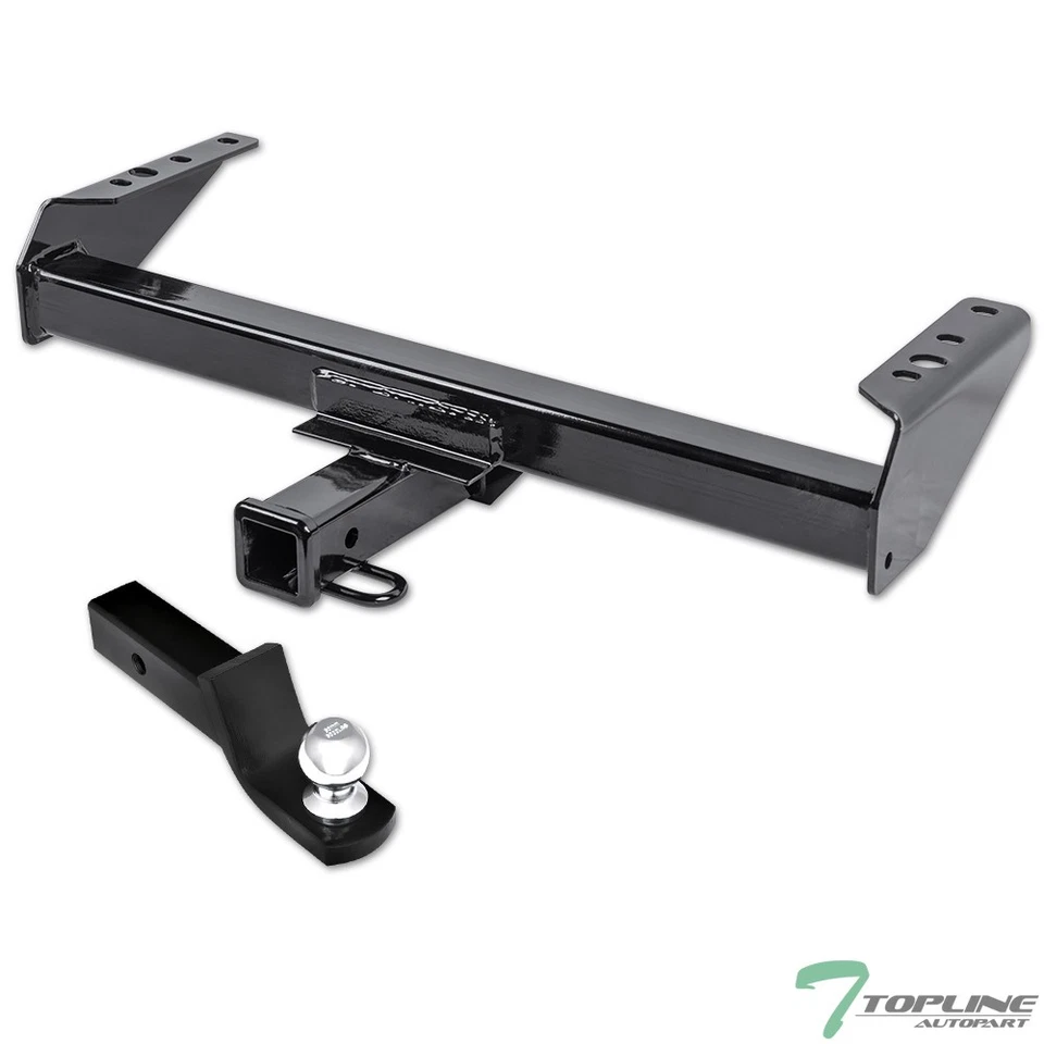 TLAPS For 75-00 Chevy GMC K Series Class 3 Trailer Hitch Receiver 2"+Ball Mount - Image 1 of 4