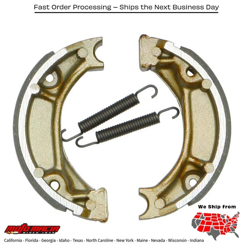 Sapatos de freio (bandas de freno) EBC 333 Honda CRF110F 2013-2020 Honda NCH50 Metro - Imagem 1 de 1