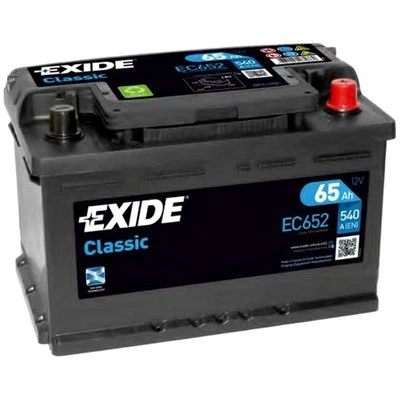 EXIDE Classic Starterbatterie 12V 65Ah 540A/EN B13 LB3 Batterie - Bild 1 von 4