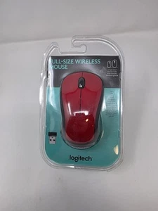 Logitech M310 Kabellose Optische Maus - Rot - Bild 1 von 2