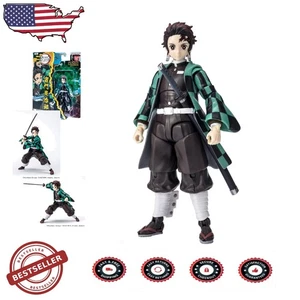 Demon Slayer Tanjiro 5" Figure - Ultimate Legends HD - Nichirin Sword Accessory - Picture 1 of 11