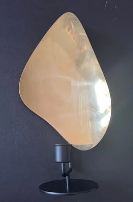 Audo Copenhagen LATÓN Flambeau Candelabro 13.4" Alto NUEVO Foto 1 de 4