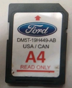 Ford A4 Navigation Gps Map SD Card DM5T 19H449 AB - Picture 1 of 3