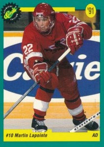 1991 Classic French #9 MARTIN LAPOINTE - Laval