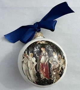 Italia Botticelli Adorno de Navidad Sugerencia Renacimiento Primavera Tema Difícil de Encontrar RARO - Imagen 1 de 10