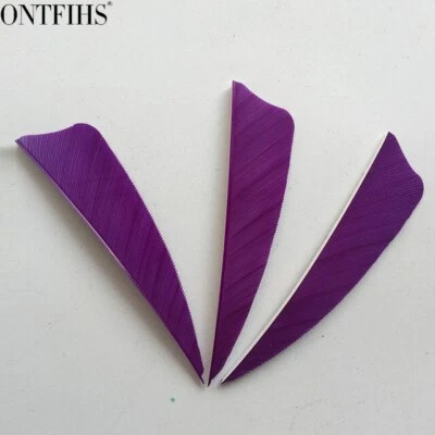 50 paletas protectoras multicolor de 3 pulgadas plentas plumas pliegues ala derecha Foto 1 de 4