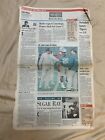Rare 1989 Barry Sanders Lions 1St Day Training Camp Detroit Free Press Newspaper