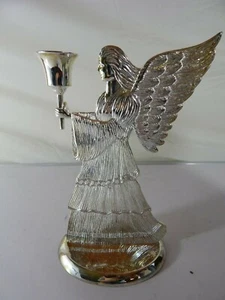 Vintage Silverplated Angel Candle Holder 9" International Silver Company - Picture 1 of 10