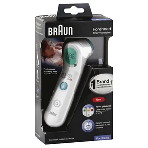 Braun Forehead Thermometer - Digital Thermometer with Professional Accuracy - Picture 1 of 8