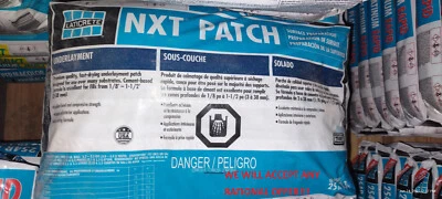 Laticrete fast-drying crack patch or leveling 25 LB, NXT Patch is a premium qual - Image 1 of 4