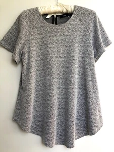 Top de invierno Sportsgirl talla XS para mujer manga corta calce relajado informal tejido gris - Imagen 1 de 7