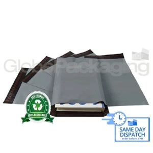 200 x 10 x 14 * grau Versandtaschen * ANGEBOT 10" x 14" - Bild 1 von 5