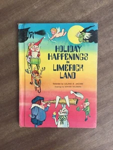Holiday Happenings In Limerick Land, Vintage Childrens Poetry Book 1972 - Foto 1 di 10