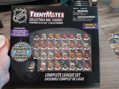 TeenyMates NHL Series 2 Goalies Complete League 32-Piece Set Cover