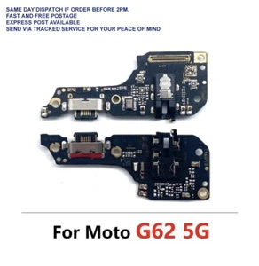 Original Motorola Moto G62 5G Charging Port Audio Jack Connector Mic Flex Board - Zdjęcie 1 z 5