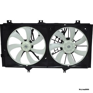 Radiator Fan Assembly for LEXUS ES350 TOYOTA VENZA 2.5L 3.5L 2007-2016 RA/095RRS - Picture 1 of 6