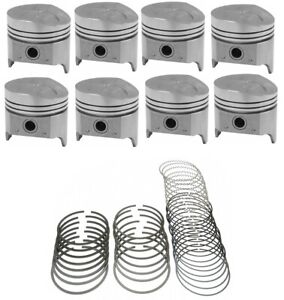 Chevy 409 HI COMP 11:1 Pistons + rings 1961 62 63 64 65 Bel Air Biscayne Impala