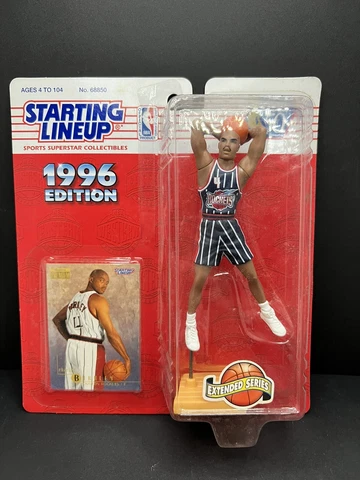 Vintage 1996 Edition Starting Lineup Charles Barkley Figurine and Sports Card Cover