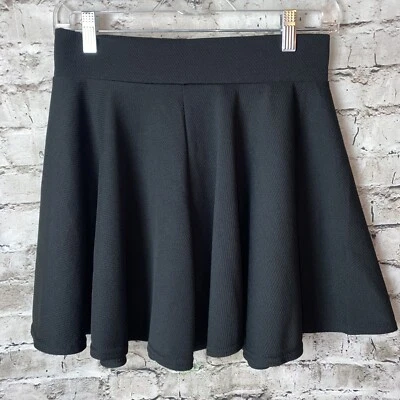 Falda Urban Coco Mujer Negra Mediana Mini Acampanada Elastizada Cintura Elástica Pull On Foto 1 de 4