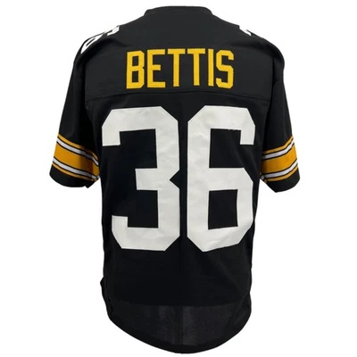 Jersey Jerome Bettis Negro Pittsburgh Número Antiguo | M-5XL Costura Personalizada Foto 1 de 4