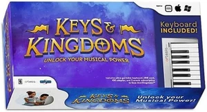 Keys and Kingdoms Piano Learning Adventure Game with Keyboard (OPEN BOX NEW!) - Picture 1 of 8