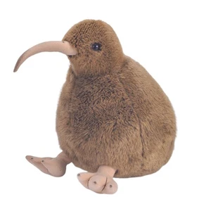 Kiwi Bird Plush Toy, Stuffed Animal Furry Kiwi Plushie Doll, Soft Fluffy - Picture 1 of 9
