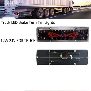 12V 24V Truck LED Lighting Waterproof Brake Turn Tail Lights for Safe Road Use - Picture 1 of 10