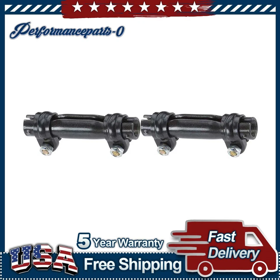 2pcs Steering Tie Rod End Adjusting Sleeve for GMC C35 1975 1976 1977 1978 - Image 1 of 3