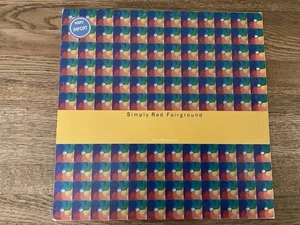 Simply Red - Fairground (The Remixes) - 12" Vinyl (1995) Rare 12” Vinyl Import - Picture 1 of 5