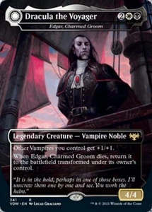 MTG English Dracula the Voyager NM Foil Innistrad: Crimson Vow - Picture 1 of 1
