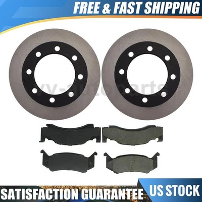 Juego de pastillas de freno de disco delanteras C-Tek rotor de freno de disco 3 piezas para Dodge RD200 1980-1980 Foto 1 de 4