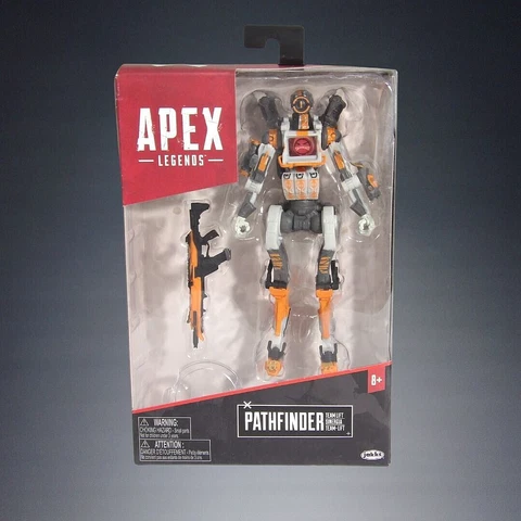 JAKKS PACIFIC APEX LEGENDS ORANGE PATHFINDER TEAMLIFT 6.5" ACTION FIGURE Cover