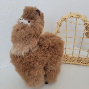 Alpaca Plush Toy 3/ Soft Stuffed Cute Alpacasso / Sheep Llama Animal Doll/Handma - Picture 1 of 8