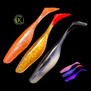 3x 20cm River Shad Gummifisch UV Jenzi Ukel Uklei Kauli Wobbler Zander Hecht - Bild 1 von 1