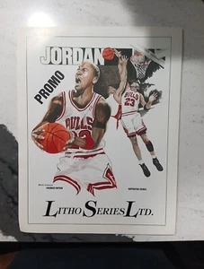 1991 Litho Series Ltd. Michael Jordan Premier Edition Promo Poster T399 - Picture 1 of 6