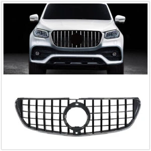 Front Bumper Grill Grille Cover For V Class W447 V260 2016 2017-2019 Black - Foto 1 di 4