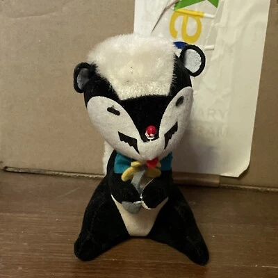 Винтаж 1969 Dakin ВЕСЕЛАЯ ФЕРМА Скунс ~ Мягкая Игрушка ~ Сделано в Японии - Изображение 1 из 4