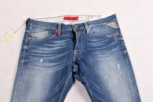 Replay M983 419 356 009 Waitom, hombre, vaqueros, pantalones, mezclilla, azul, pantalones, estilo - Imagen 1 de 1