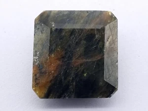 76.95 Ct Natural Untreated EGL Certified Asscher Cut Bi-Color Huge Sapphire - Picture 1 of 6