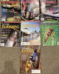 7 Western  FlyFishing Western Fly Fishing Magazines 1996 & 1997 - Picture 1 of 8