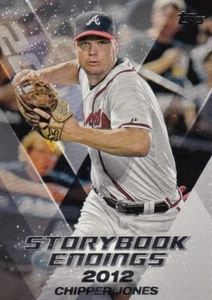(25) 2018 Topps Update CHIPPER JONES Storybook Endings Insert LOT #SE-8 Braves - Picture 1 of 1