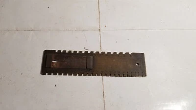 Vintage Brass Mainspring Gauge Gage Watchmakers Watch Jewelers Measuring Tool - Image 1 of 2