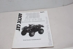 2006 Arctic Cat 650 H1 SE Auto ATV Illustrated Parts Manual OEM 2775-461 - Picture 1 of 2
