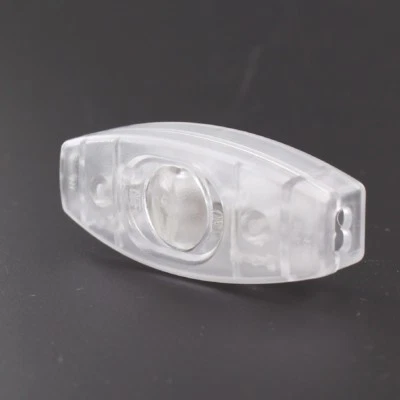 B&P LAMP SUPPLY CLEAR ROCKER INLINE FEED THROUGH ROCKER SWITCH FOR SPT-1 LAMP CORD NEW 48452JB