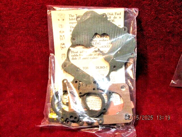 1958-1971 CHRYSLER DeSOTO DODGE PLYMOUTH CARTER BBD CARBURETOR KIT LEATHER PUMP - Изображение 1 из 4