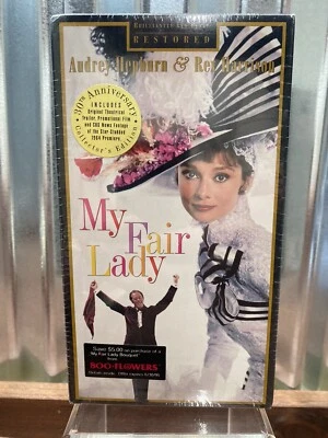 My Fair Lady VHS 2 Tape Box Set 30th Anniversary Edition - Fox watermarks Foto 1 de 4