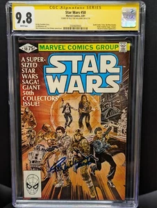 Star Wars #50 CGC 9.8 SS Billy Dee Williams Firmado Marvel 1981 Edición 50 - Imagen 1 de 2