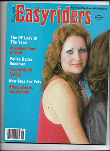 EASYRIDERS-----#131-----MAY 1984---DAVID MANN ART - Picture 1 of 1