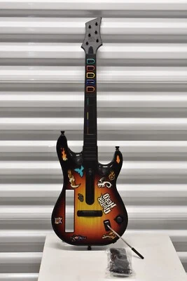 Guitar Hero Red Octane Sunburst 95455.805 Nintendo Wii Guitar NO BACK - Image 1 of 4