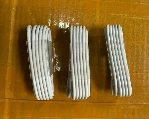 3-PACK 10FT USB Data Charger Cables Cords For Apple iPhone 5 6 S 7 8 X XR Plus - Image 1 of 1